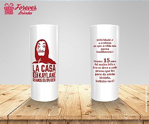 Copo Long Drink La Casa De Papel 15 Anos