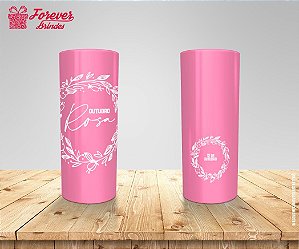 Copo Long Drink Outubro Rosa