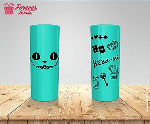 Copo Long Drink Personalizado Alice No País Das Maravilhas 15 Anos