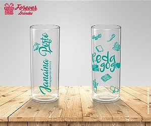 Copo Long Drink Personalizado Com Tiffany De Pedagogia