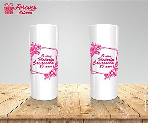 Copo Long Drink Personalizado De 25 Anos