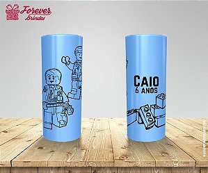 Copo Long Drink Personalizado Lego