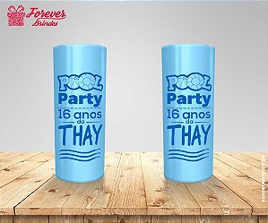 Copo Long Drink Personalizado Pool Party