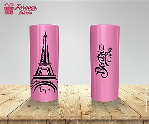 Copo Long Drink Tema Paris