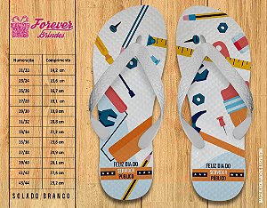 Chinelo Personalizado Funcionário Público