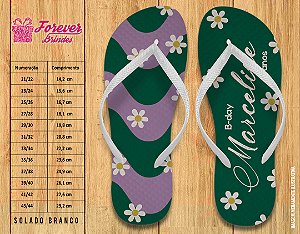 Chinelo Personalizado Aniversário