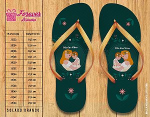 Chinelo Personalizado Dia das Mães