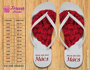 Chinelo Personalizado Dia das Mães