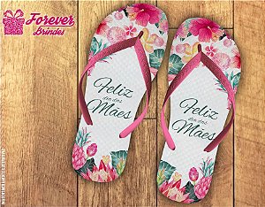 Chinelo Dia Das Mães Floral