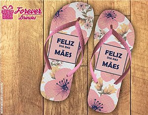 Chinelo Dia Das Mães Floral