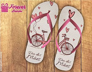 Chinelo Dia Das Mães Corações