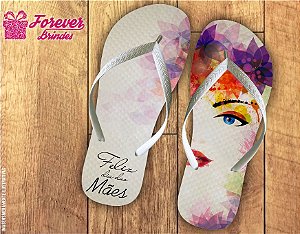 Chinelo Dia Das Mães Floral