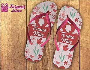 Chinelo Dia Das Mães Floral