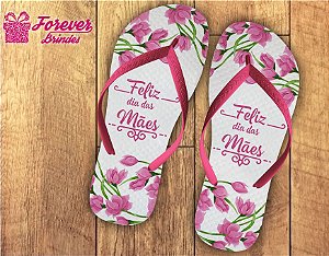 Chinelo Dia Das Mães Floral