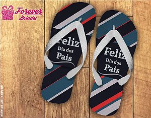 Chinelo Dia Dos Pais Estampado