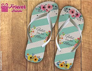 Chinelo Dia Das Mães Floral