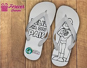 Chinelo Dia Dos Pais Super Pai