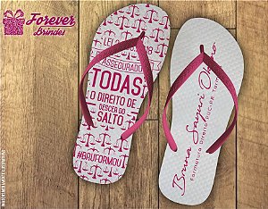 Chinelo Formatura Direito