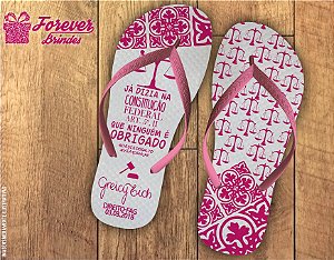 Chinelo Formatura Direito