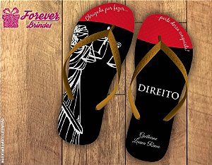 Chinelo Formatura Direito