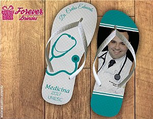 Chinelo Formatura Medicina Com Foto