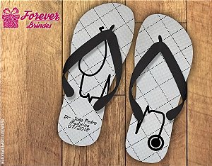 Chinelo Formatura Medicina Estampado