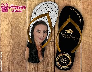 Chinelo Formatura Ciências Contábeis Com Foto