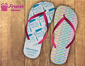 Chinelo Formatura Odontologia