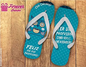 Chinelo Dia Dos Professores Coruja