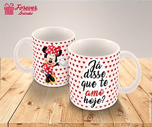 Caneca Porcelana Minnie Disney