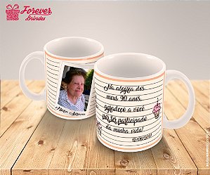 Caneca Porcelana Com Fotografia