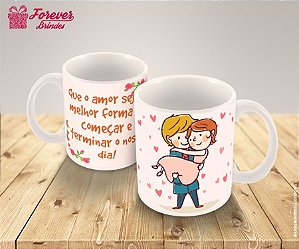 Caneca Porcelana Casamento