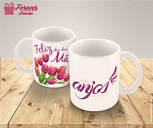 Caneca Feliz dia das Mães