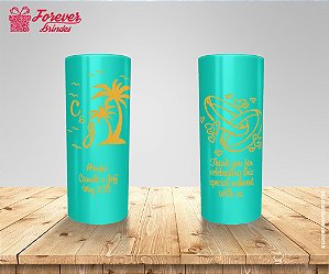 Copo Long Drink Casamento Coqueiros
