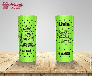 Copo Long Drink Galinha Pintadinha