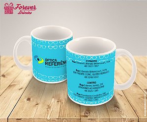 Caneca Porcelana Estampada Empresarial