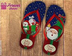 Chinelo De Natal Presentes