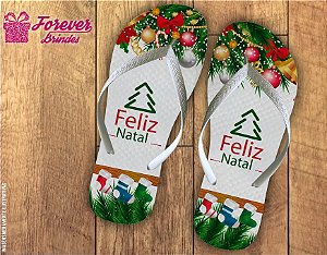 Chinelo De Natal Enfeites Natalinos