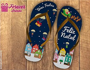 Chinelo De Natal Cidade Natalina