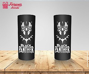 Copo Long Drink Black Panther