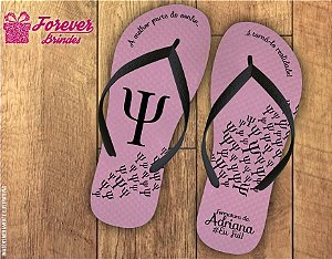 Chinelo Formatura Psicologia