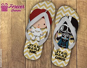 Chinelo casamento star wars