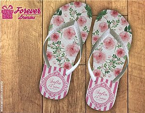 chinelo debutante lindas flores