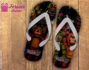 Chinelo Jogo Five Nights At Freddy's