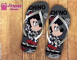 Chinelo Aniversário Mickey Hip Hop