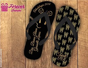 Chinelo formatura odontologia