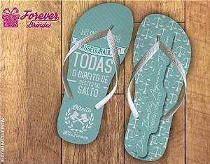 Chinelo Formatura Direito lei 2018