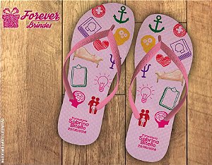 Chinelo Personalizado Formatura Psicologia