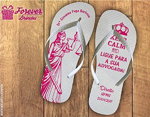 Chinelo Formatura Direito ligue para sua advogada