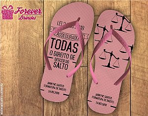 Chinelo Formatura direito lei que assegura todas a descer do salto